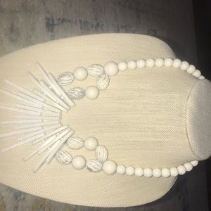 Vintage 25inch resin wood beads